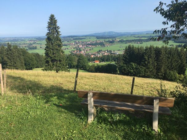 Blick auf Buching