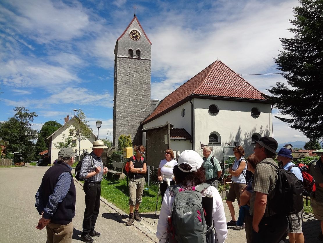 Rundwanderweg Rechtis Aussicht Dorfrunde Weitnau Aussichtsreich