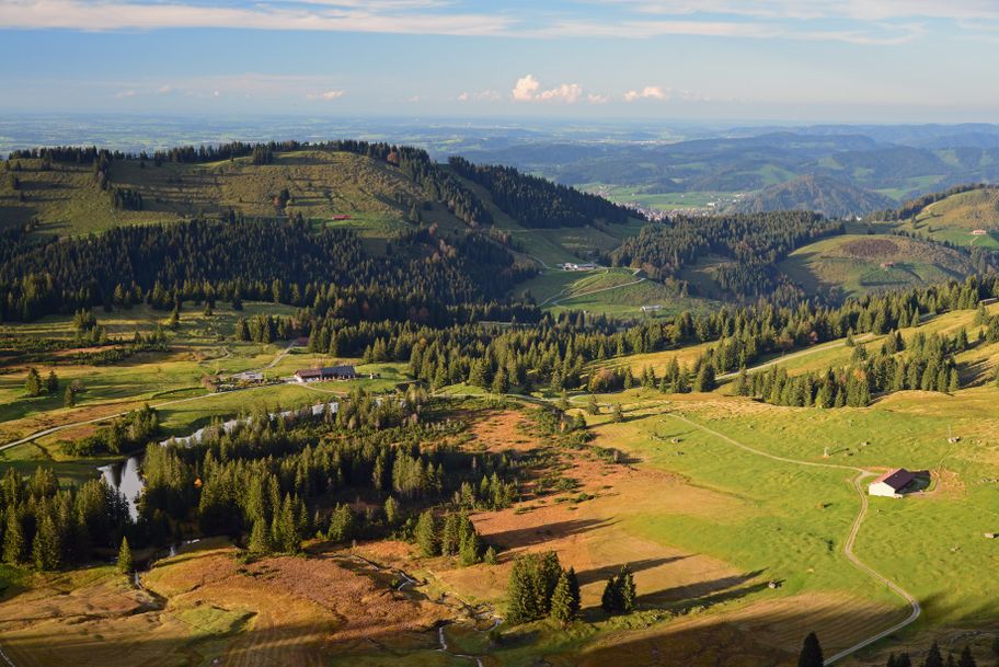 Vom Imberg durch das Häderichmoos - Moore und Alpen