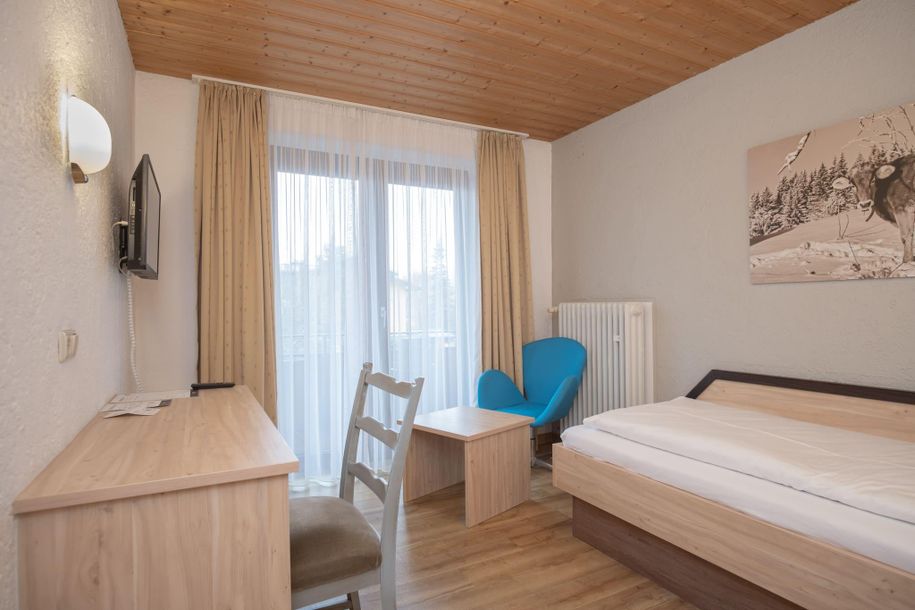 Einzelzimmer Trail-Hotel Oberstaufen