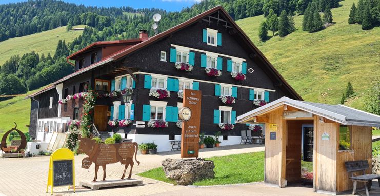 Lebensmittel aus eigener Erzeugung - Alpe Berg