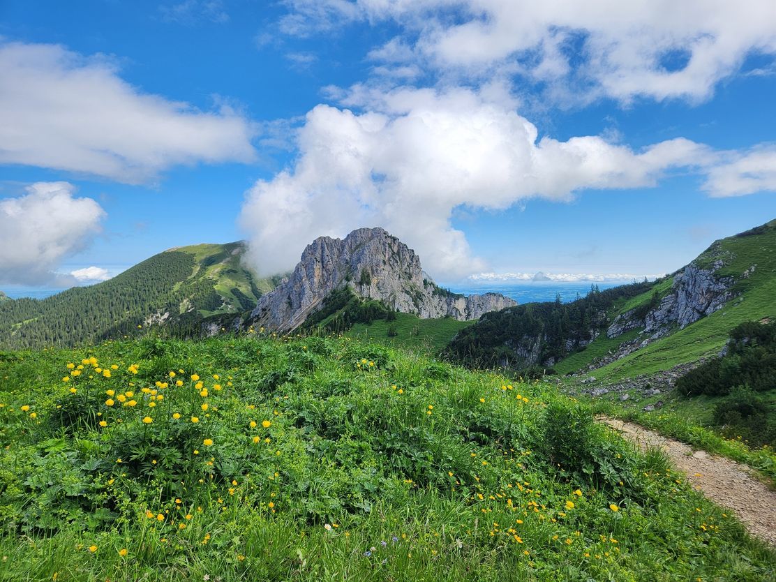 Höhenweg Füssener Jöchl zum Breitenberg