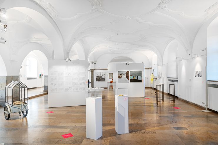 73. Kunstausstellung im Rahmen der Allgäuer Festwoche 2024 (c) Kulturamt Kempten_Foto Sienz