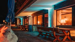 Terrasse am Abend