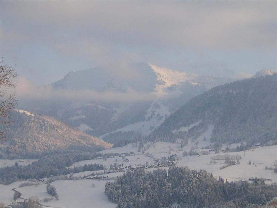 Hochgrat in Frühnebel