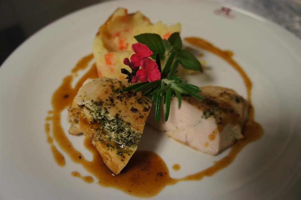 Kräutermenü Hauptgang