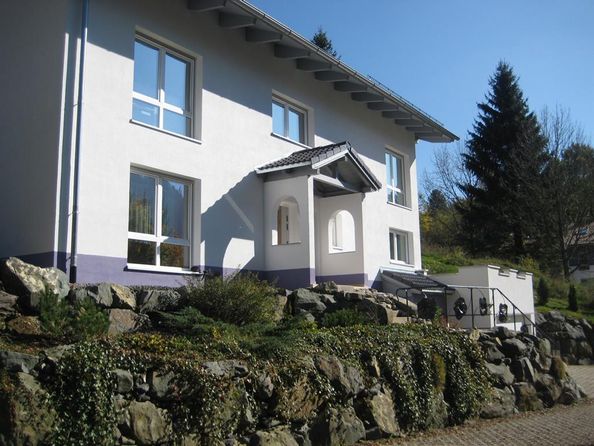 Haus im Sommer
