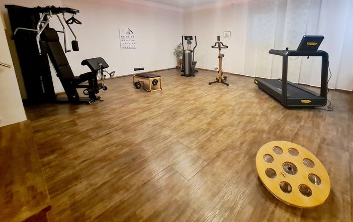 Kleiner Fitnessraum