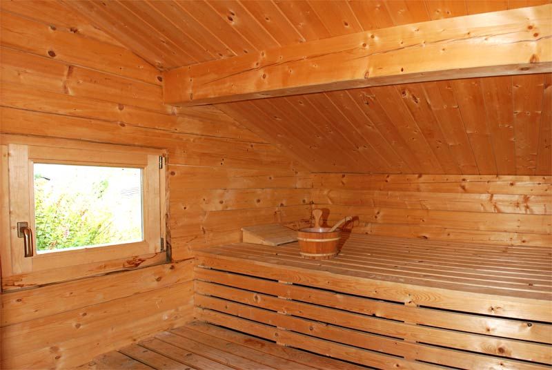 Unsere Sauna