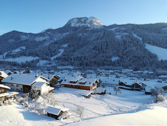 Blick vom Haus Winter