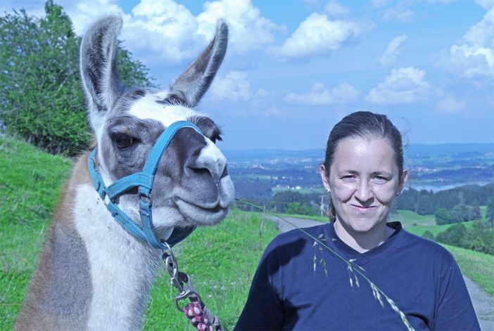 Unser freundliches Lama!