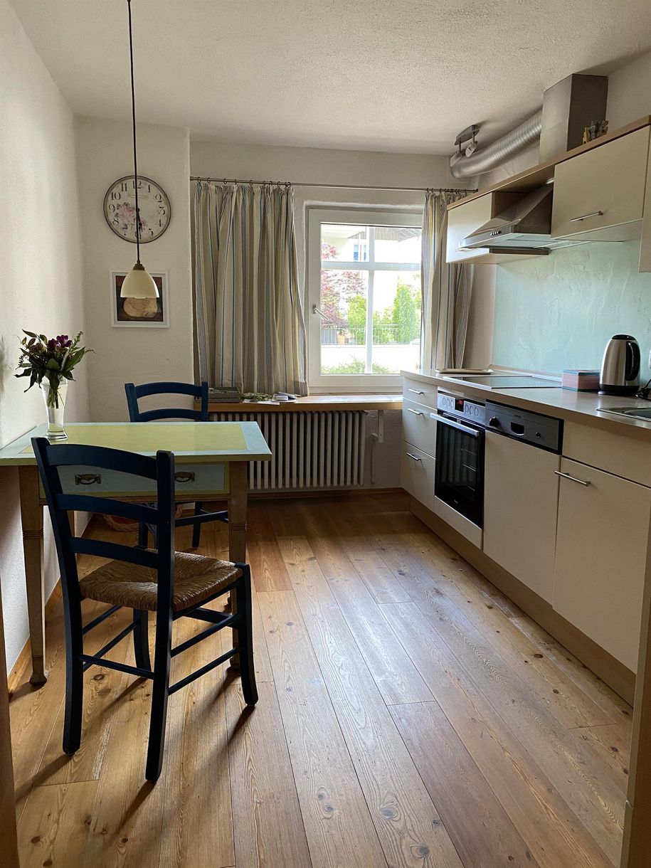 Ferienwohnung im Atelierhaus - Küche