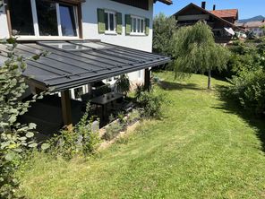 Terrasse / Garten des Hauses