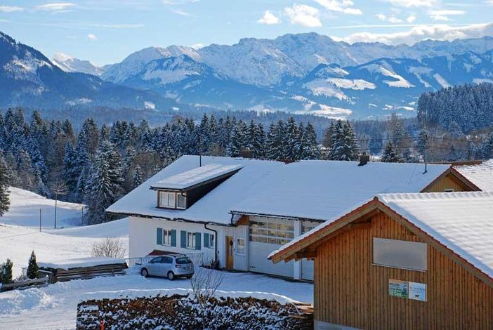 Ausblick im Winter