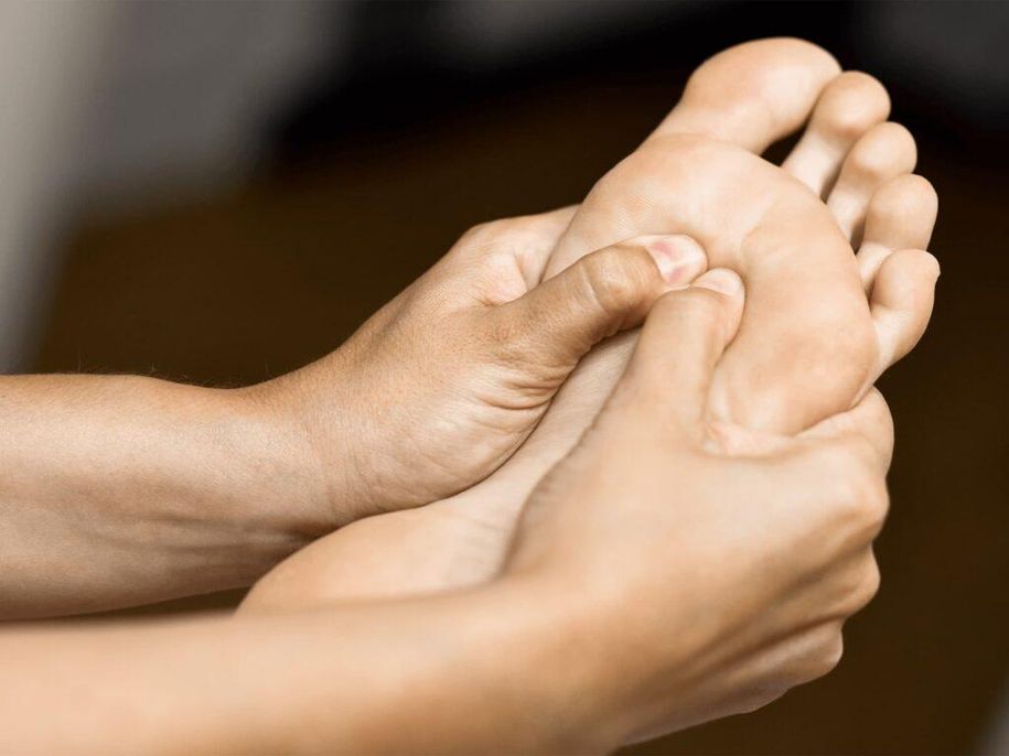 Fußreflexzonenmassage