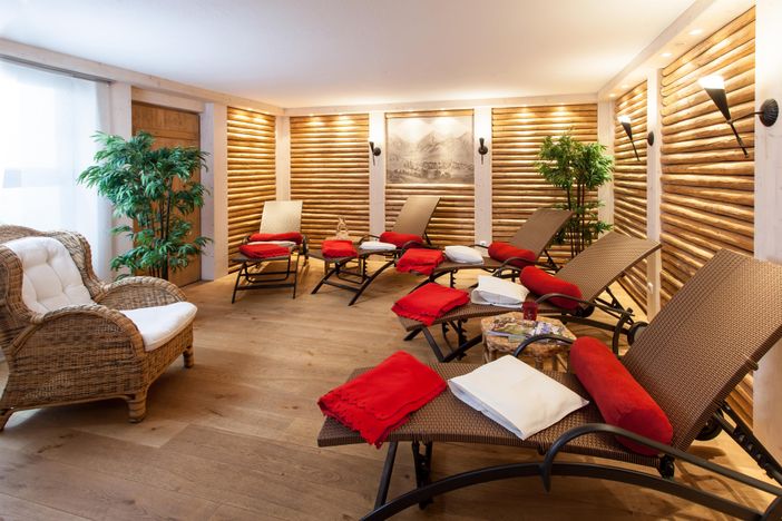 Gästehaus Eberhart Wellness Sauna Ruhebereich