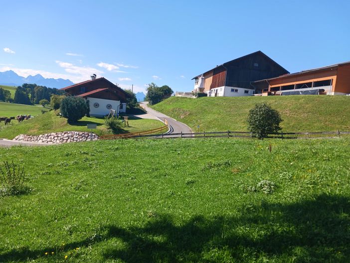 Haus mit Bauernhof