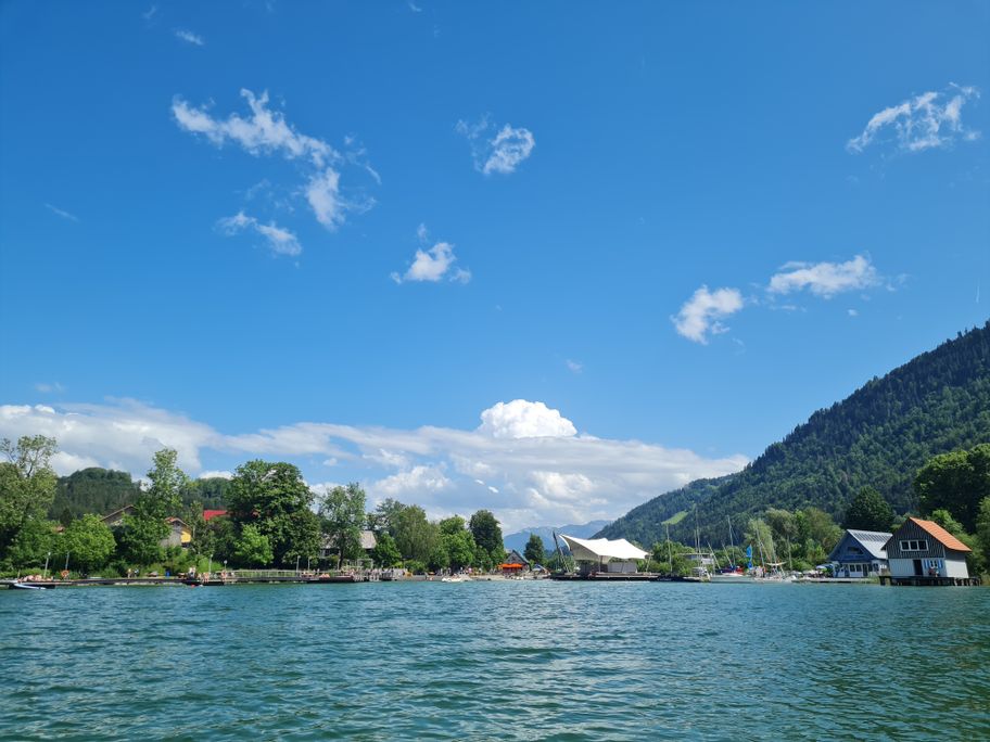 Badewetter am Großen Alpsee