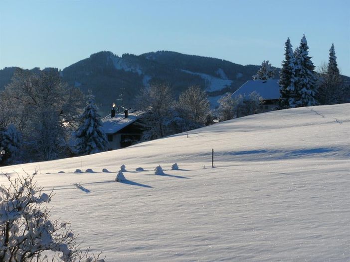 Südbalkon Panorama Winter 2