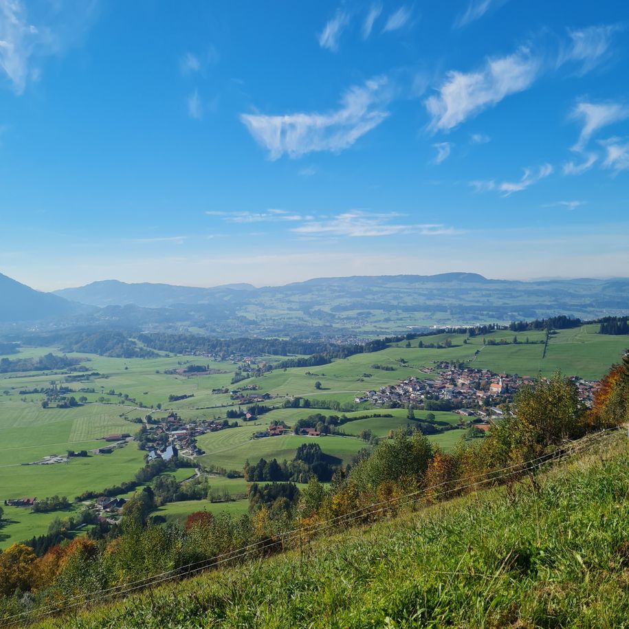 Ausblick von der Kammereg Alpe