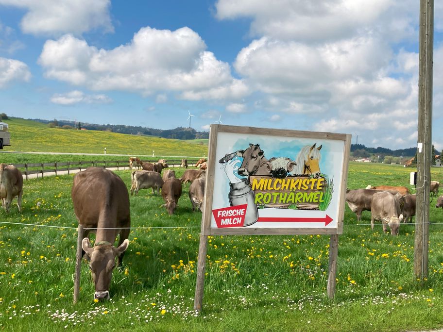 Milchkiste Rothärmel