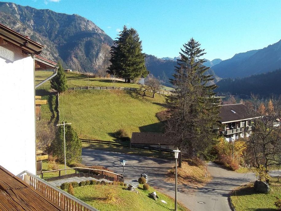 Ausblick vom Balkon Südseite