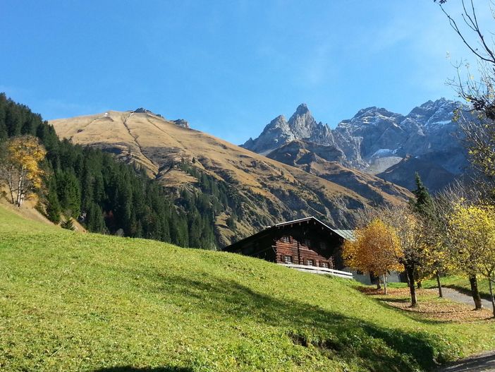 Herbst in den  Bergen