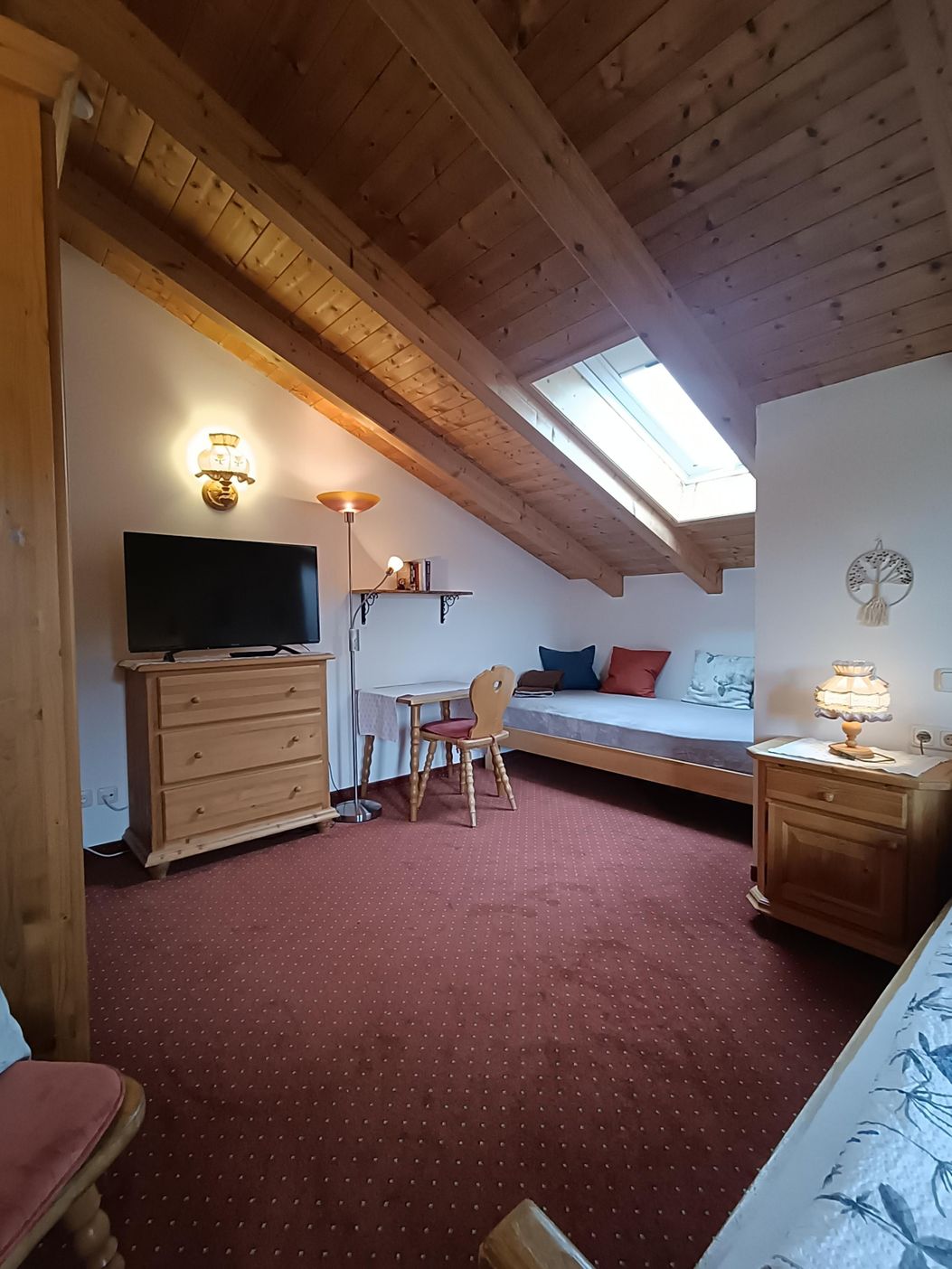 Fewo Eisenberg Schlafzimmer oben