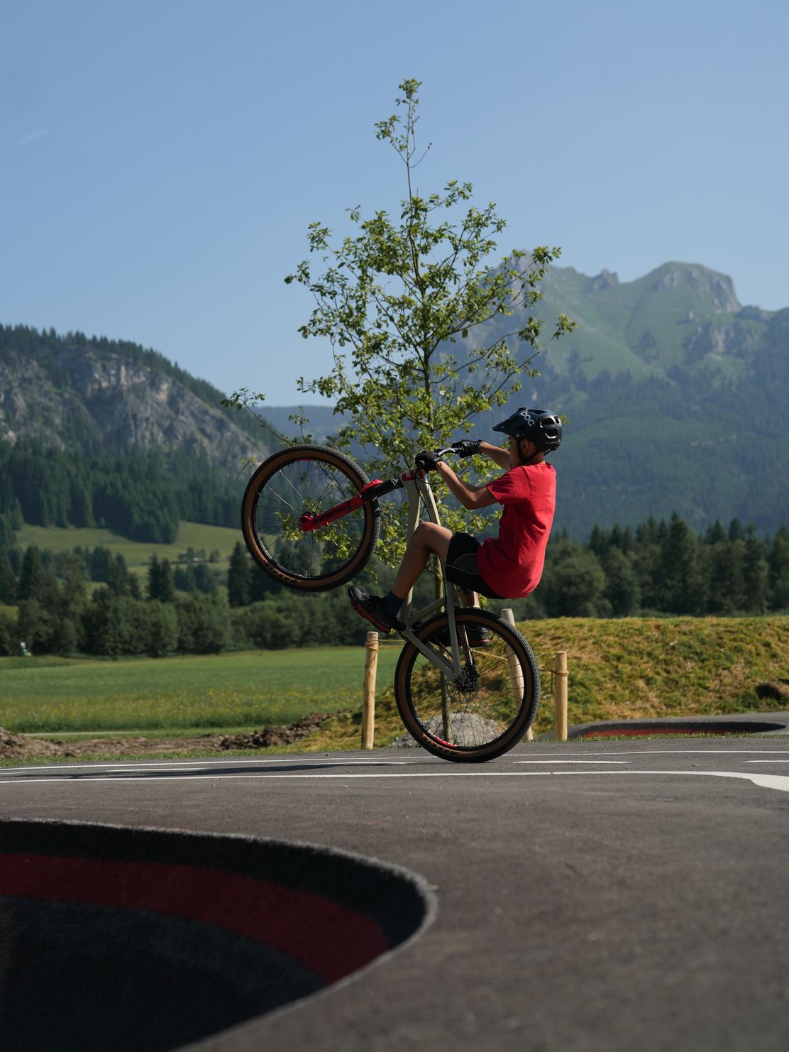 Sommerfrische beim PUMPTRACK in Grän