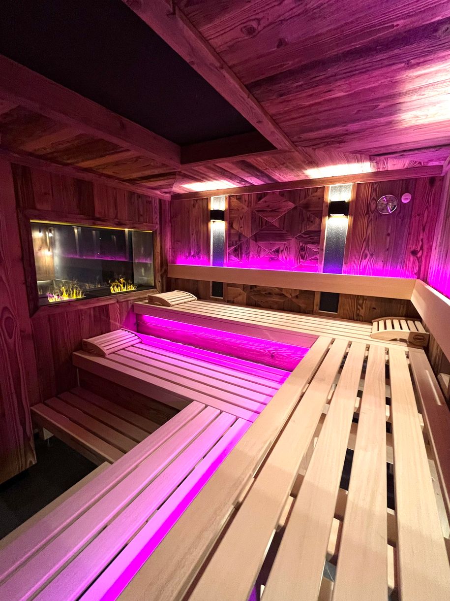 Finnische Sauna Wellnessbereich