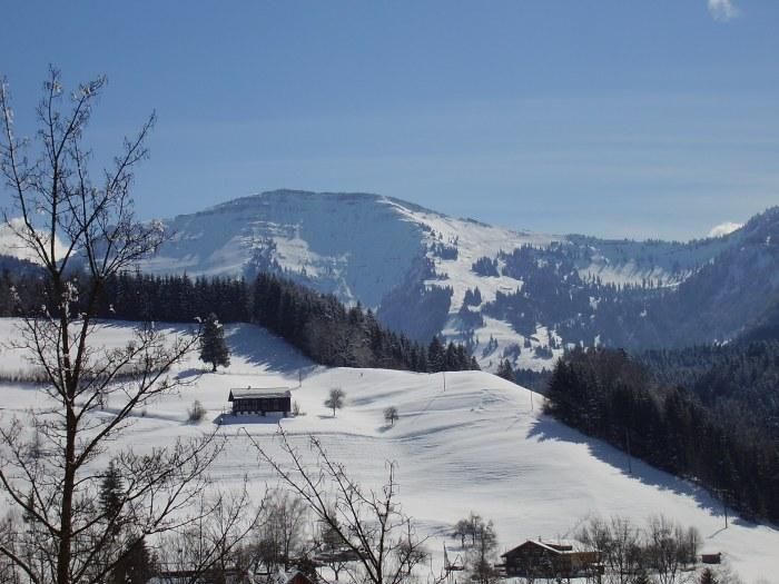 Blick vom Balkon