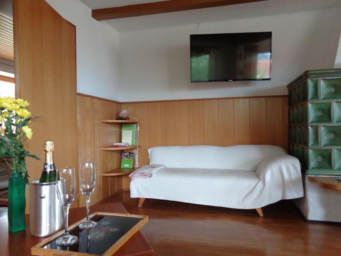 Wohnzimmer mit TV