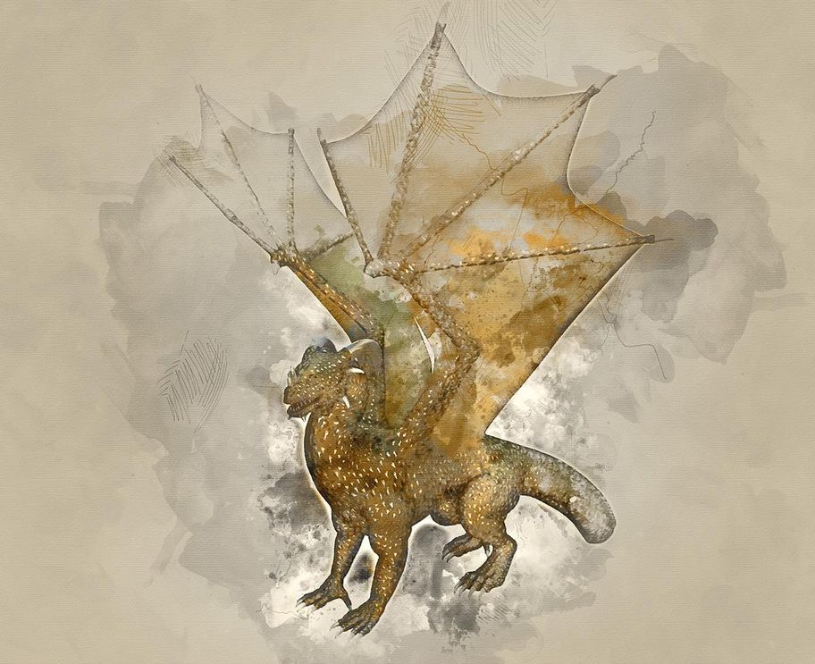 Drache von der Sturmannshöhle