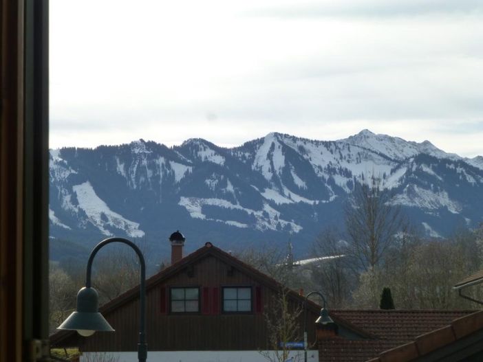 Bergblick aus Wohnung
