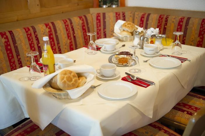 Frühstück im Gasthof Traube