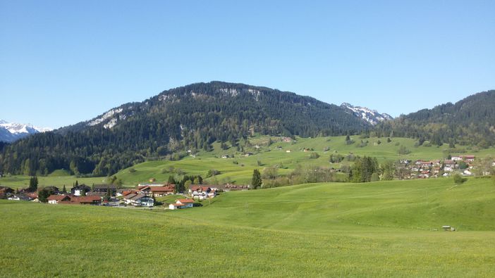 Blick zum Schwarzenberg
