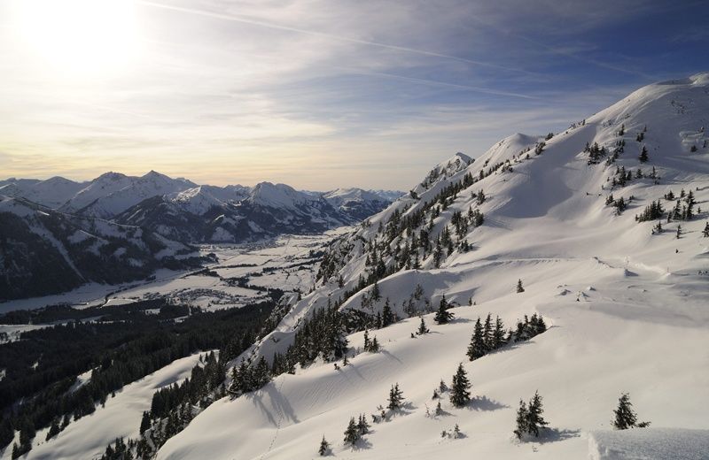 Blick ins Tannheimer Tal