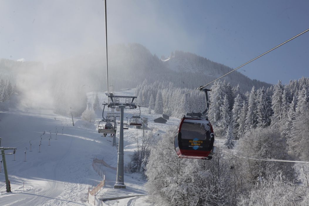 Alpspitzbahn Nesselwang im Winter