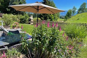 Terrasse mit Liegemöglichkeit