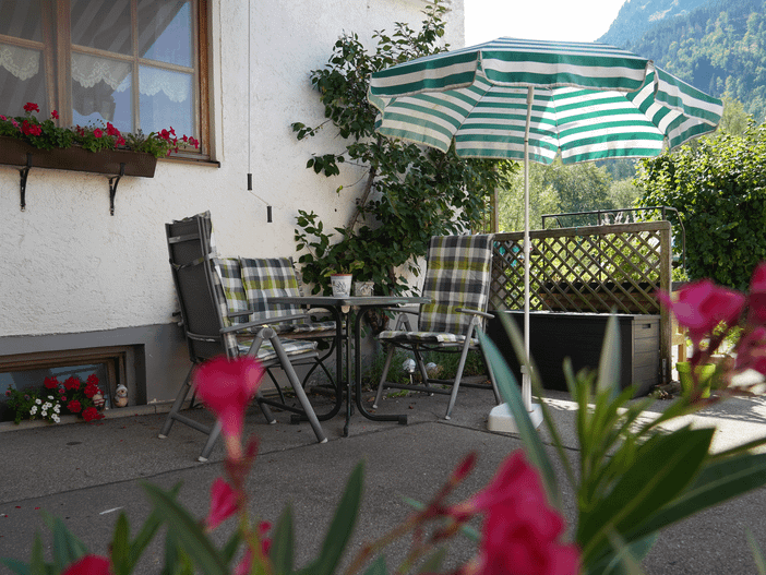 Sitzecke am-Haus