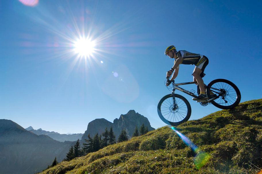 Mountainbiken in Füssen im Allgäu