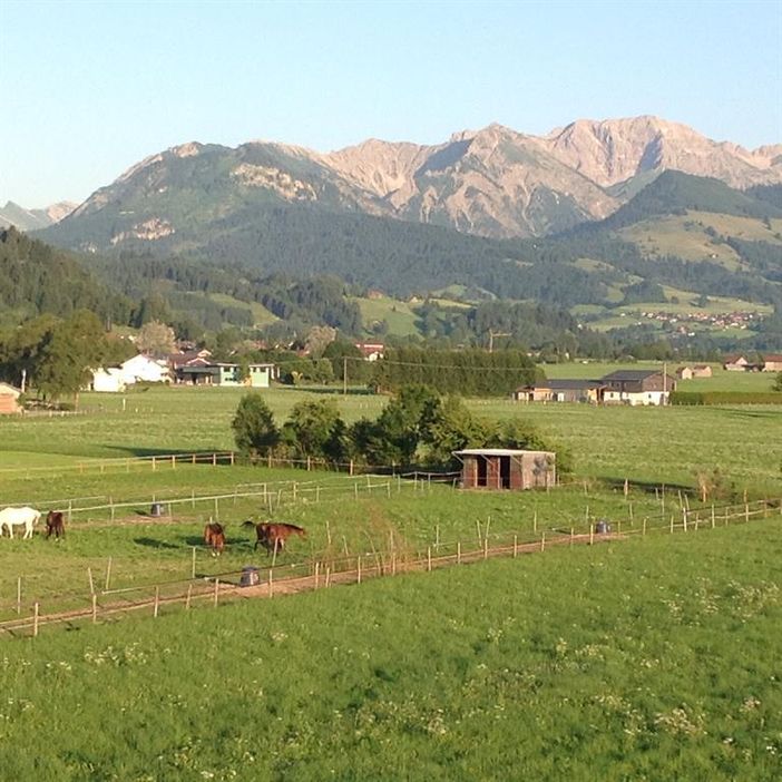 Bergkette im Süd-Östlich