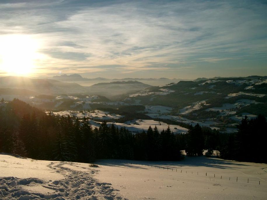 Blick vom Wied oberhalb Aach
