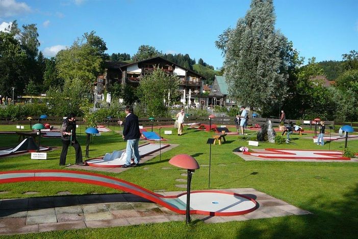Minigolf am See