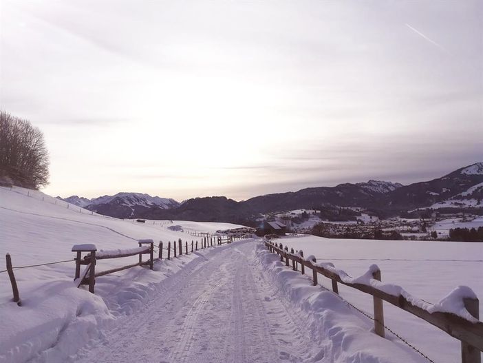 Fußweg nach Fischen