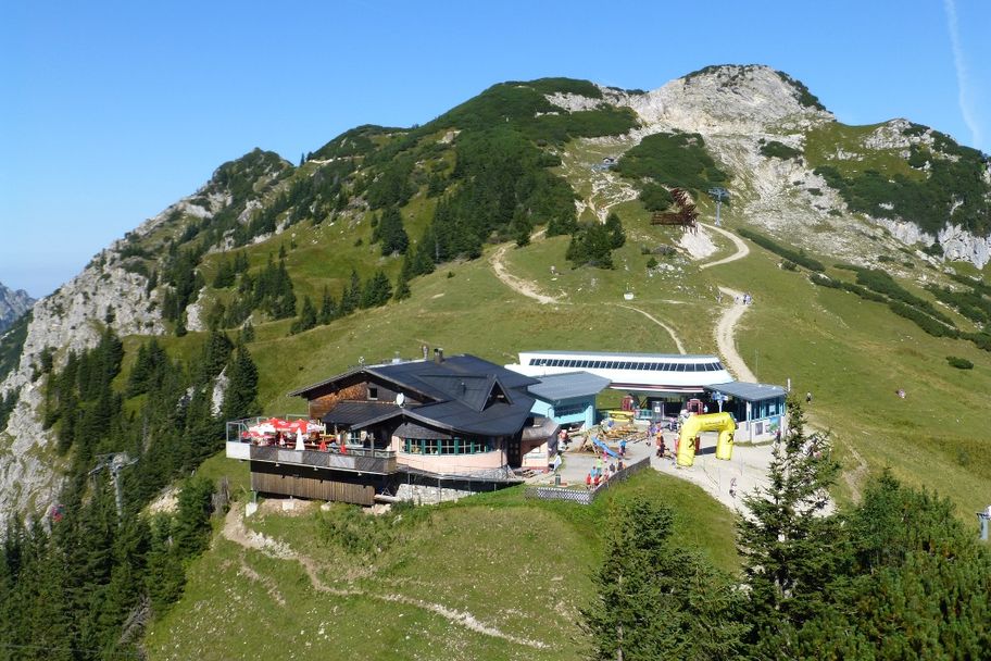 Füssener Jöchle Bahn Bergstation