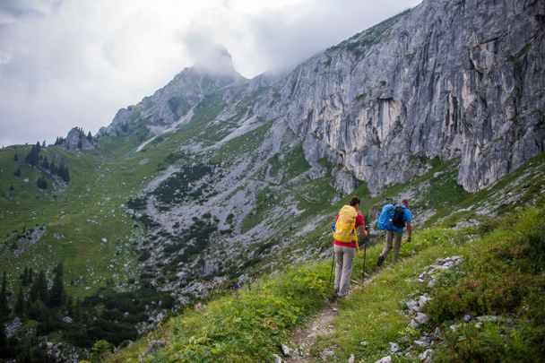 Zwischen Tegelberg und Kenzenhütte bei Halblech