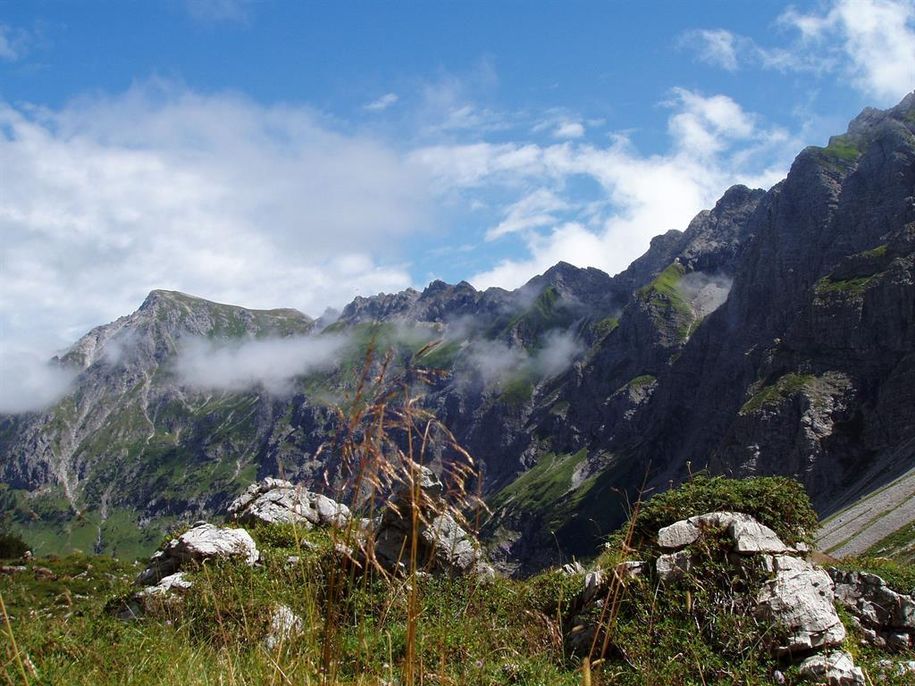 Hinter Entschen auf Rotspitze und KlettersteigJPG