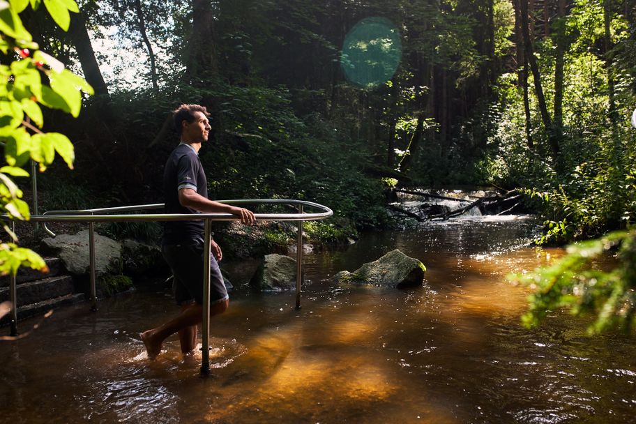 Naturnahes Kneippen am Glücksseen-Weg