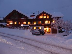 Gästehaus Alpseeblick im Winter